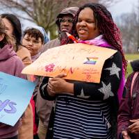 WGS Student at Trans Week of Visibility 2025